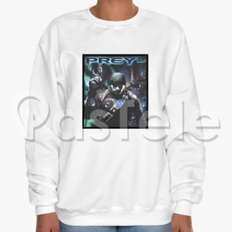 Prey 2 Custom Unisex Crewneck Sweatshirt Cotton Polyester Fabric