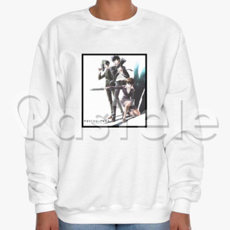 Psycho Pass Custom Unisex Crewneck Sweatshirt Cotton Polyester Fabric