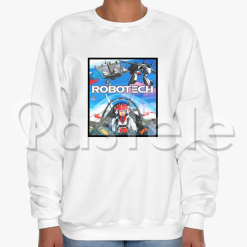 Robotech Custom Unisex Crewneck Sweatshirt Cotton Polyester Fabric