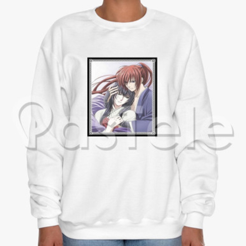 Rurouni Kenshin Trust Betrayal Custom Unisex Crewneck Sweatshirt Cotton Polyester Fabric