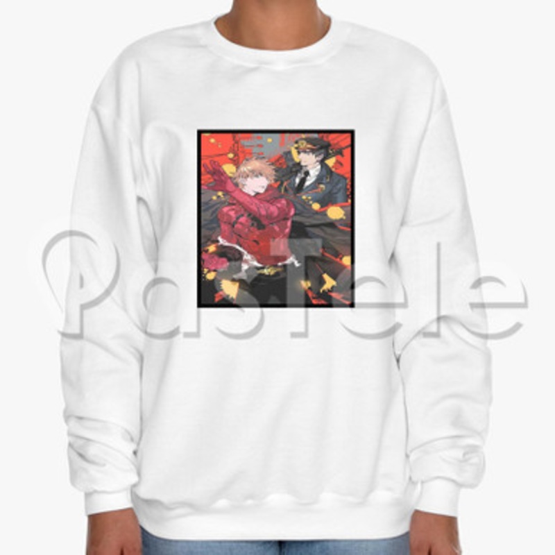 Samurai Flamenco Custom Unisex Crewneck Sweatshirt Cotton Polyester Fabric