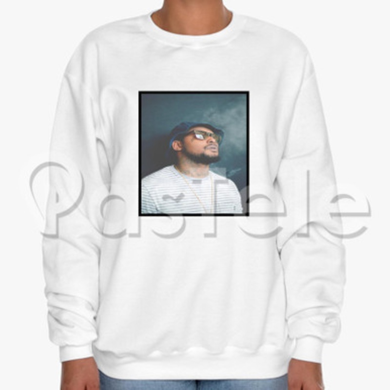 School Boy Q Custom Unisex Crewneck Sweatshirt Cotton Polyester Fabric