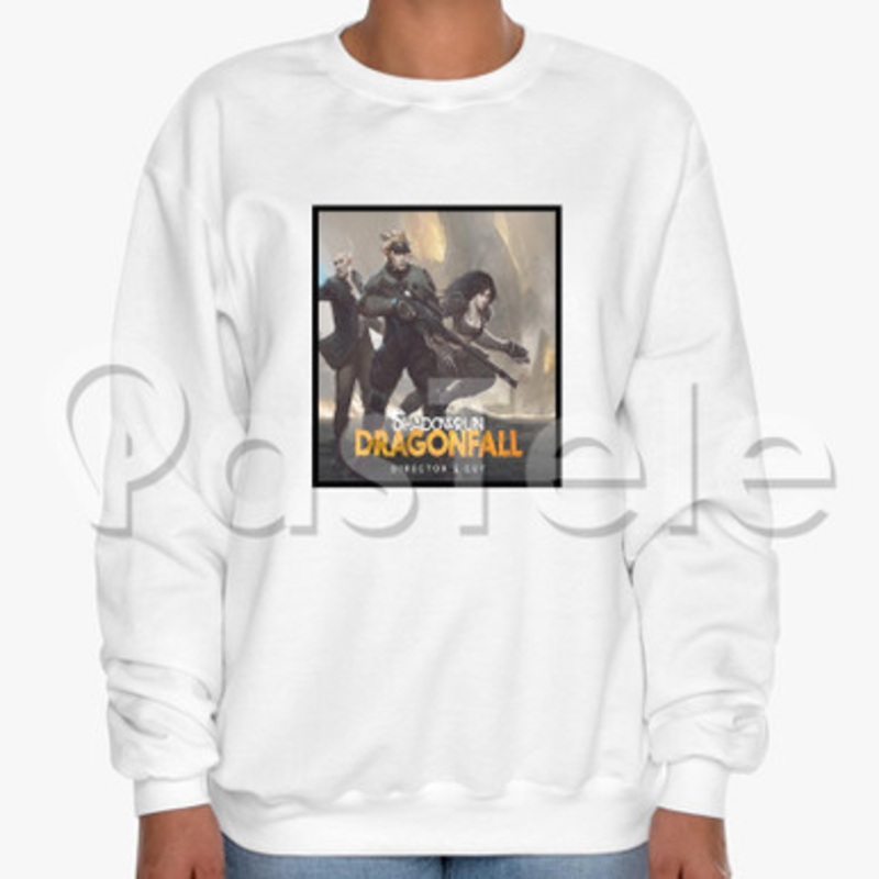 Shadowrun Dragonfall Director s Cut Custom Unisex Crewneck Sweatshirt Cotton Polyester Fabric