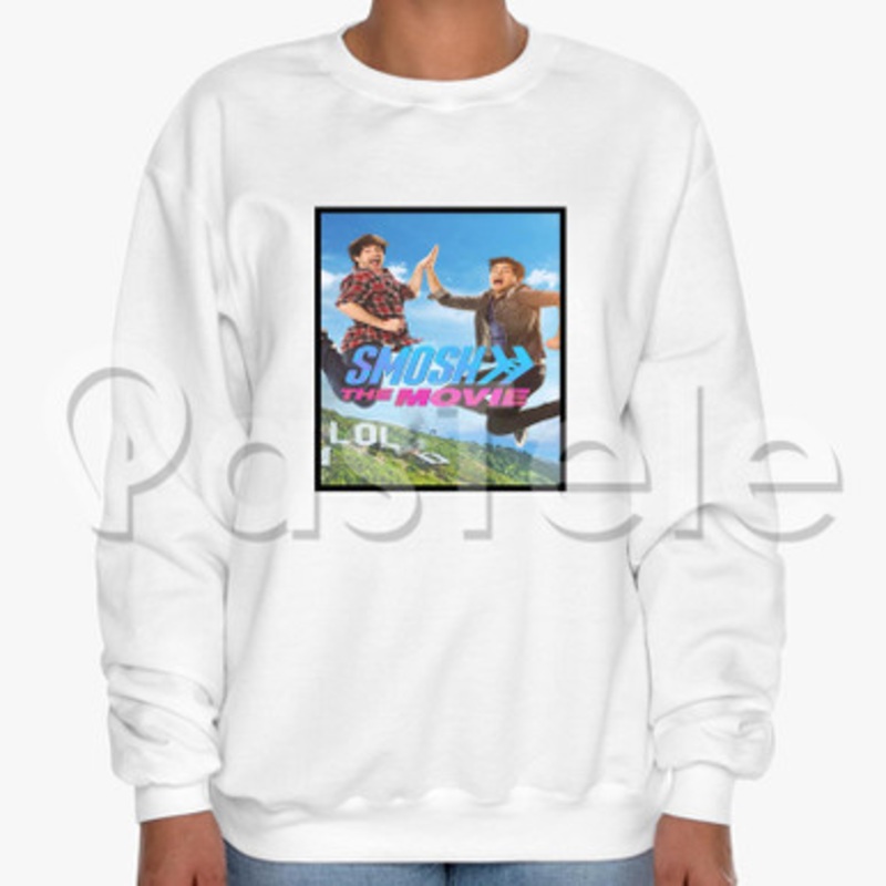 Smosh Custom Unisex Crewneck Sweatshirt Cotton Polyester Fabric