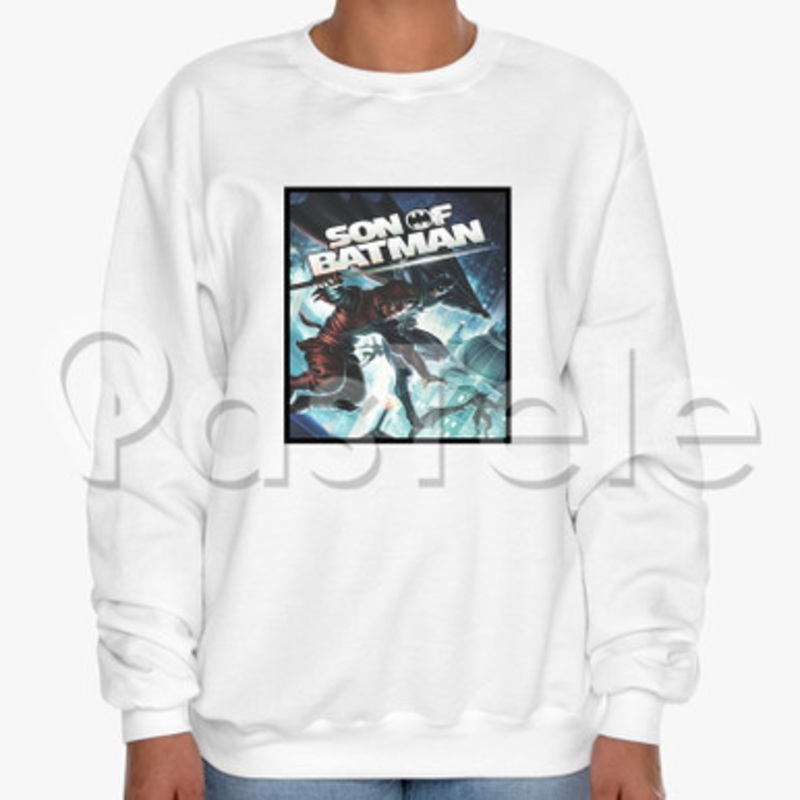 Son of Batman Custom Unisex Crewneck Sweatshirt Cotton Polyester Fabric