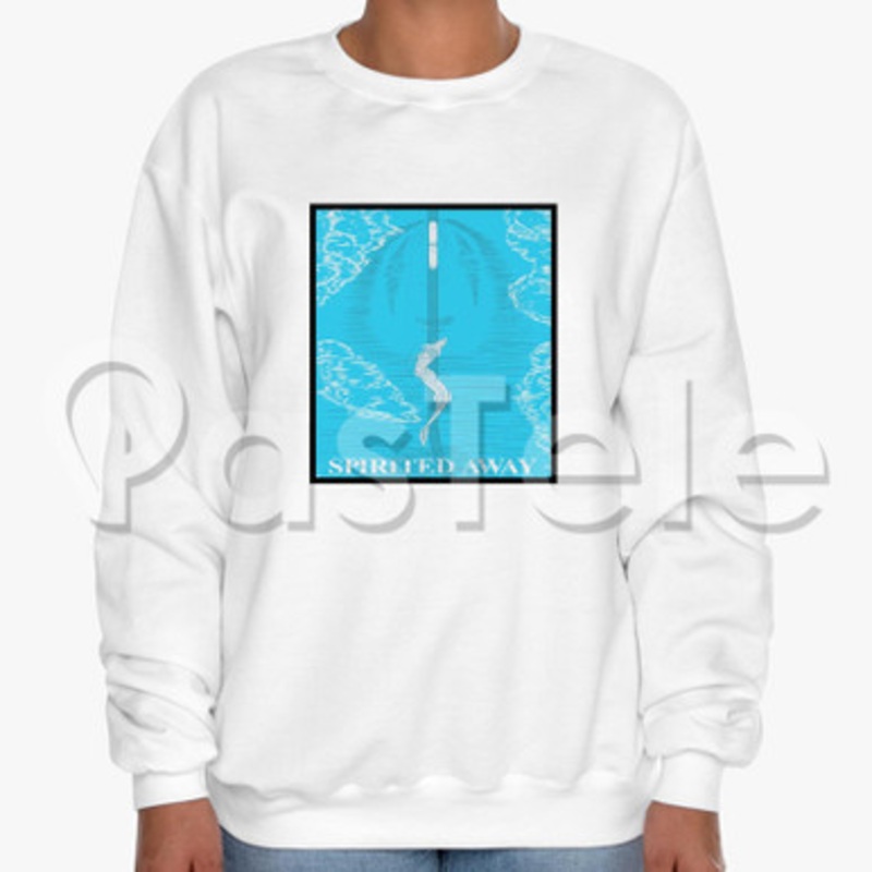 Spirited Away Custom Unisex Crewneck Sweatshirt Cotton Polyester Fabric