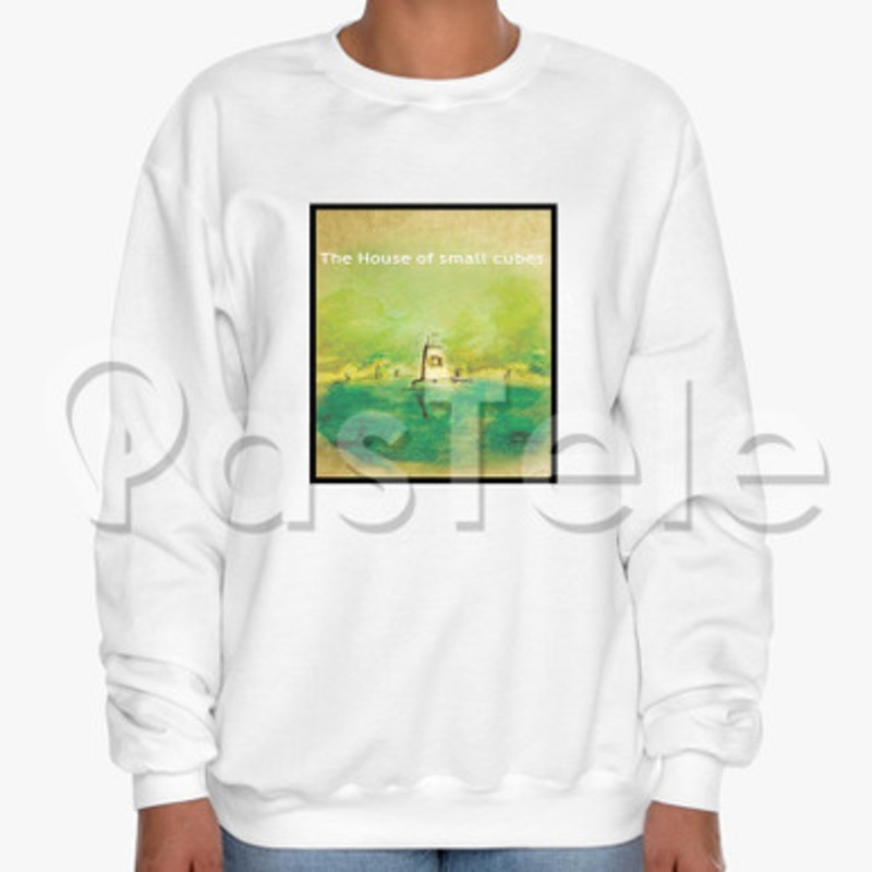 The House of Small Cubes Custom Unisex Crewneck Sweatshirt Cotton Polyester Fabric