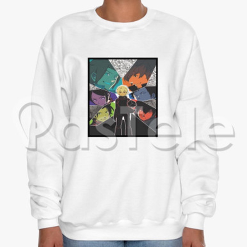 World Trigger Custom Unisex Crewneck Sweatshirt Cotton Polyester Fabric