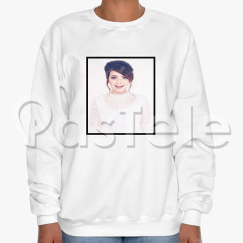 Zoella 2 Custom Unisex Crewneck Sweatshirt Cotton Polyester Fabric