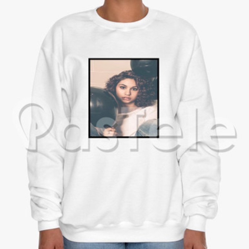 Alessia Cara Custom Unisex Crewneck Sweatshirt Cotton Polyester Fabric