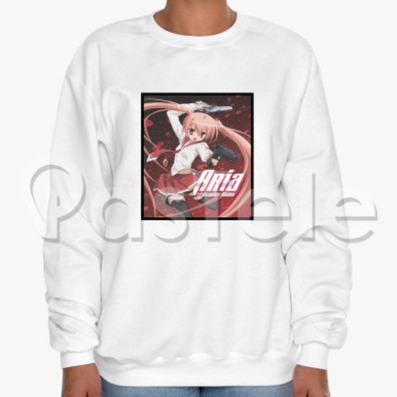 Aria the Scarlet Ammo Custom Unisex Crewneck Sweatshirt Cotton Polyester Fabric