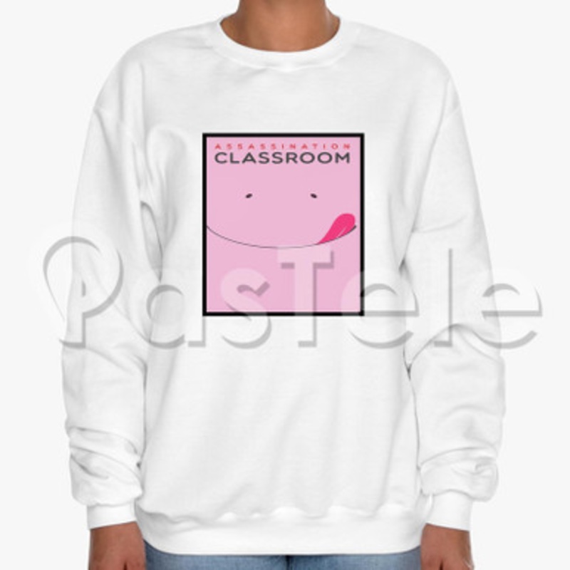 Assassination Classroom Custom Unisex Crewneck Sweatshirt Cotton Polyester Fabric