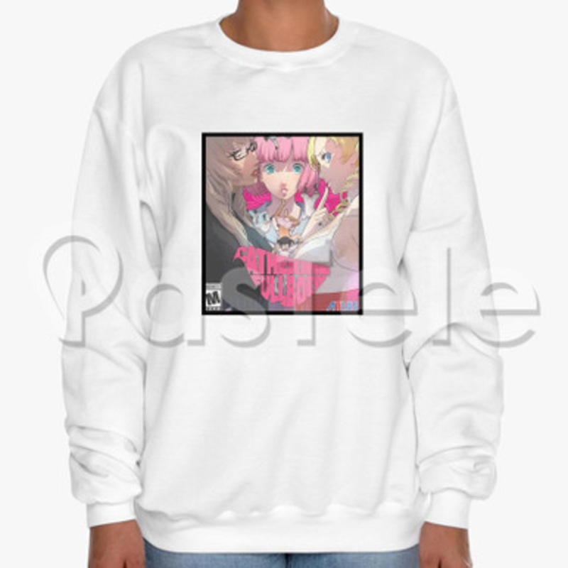 Catherine Full Body Custom Unisex Crewneck Sweatshirt Cotton Polyester Fabric