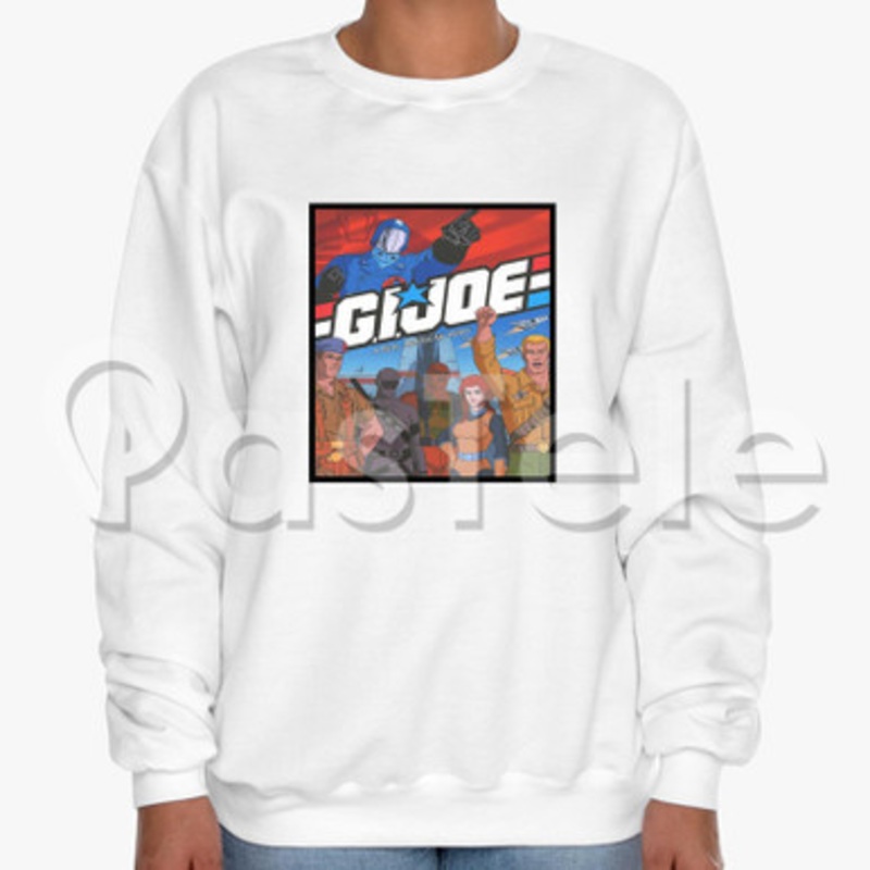 GI Joe A Real American Hero Custom Unisex Crewneck Sweatshirt Cotton Polyester Fabric