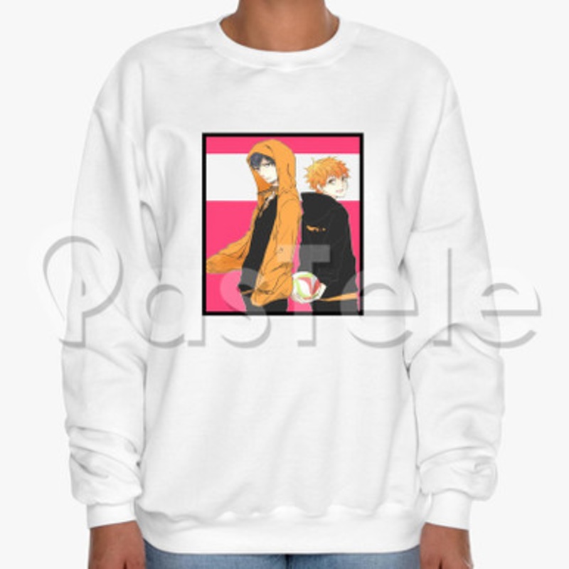 Haikyuu Custom Unisex Crewneck Sweatshirt Cotton Polyester Fabric
