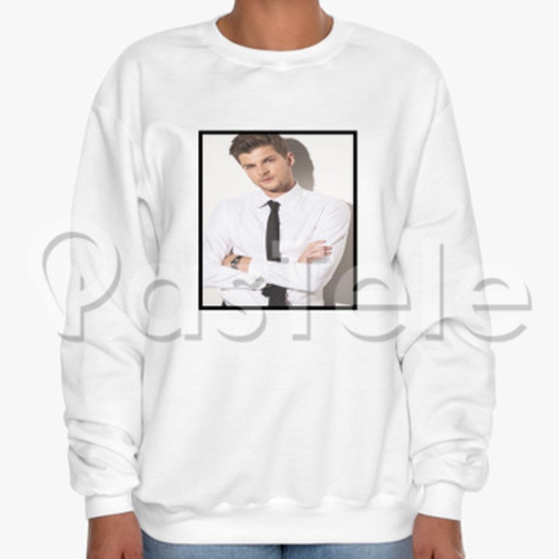 Jim Chapman Custom Unisex Crewneck Sweatshirt Cotton Polyester Fabric