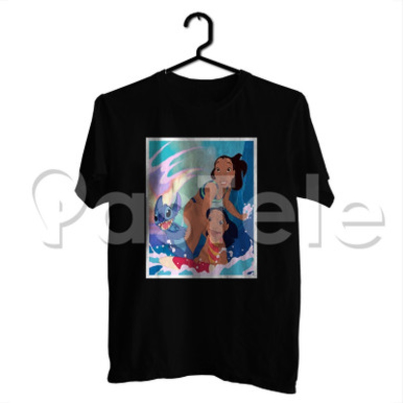 lilo and stitch Custom Personalized T Shirt Tees Apparel Cloth Cotton Tee Shirt Shirts