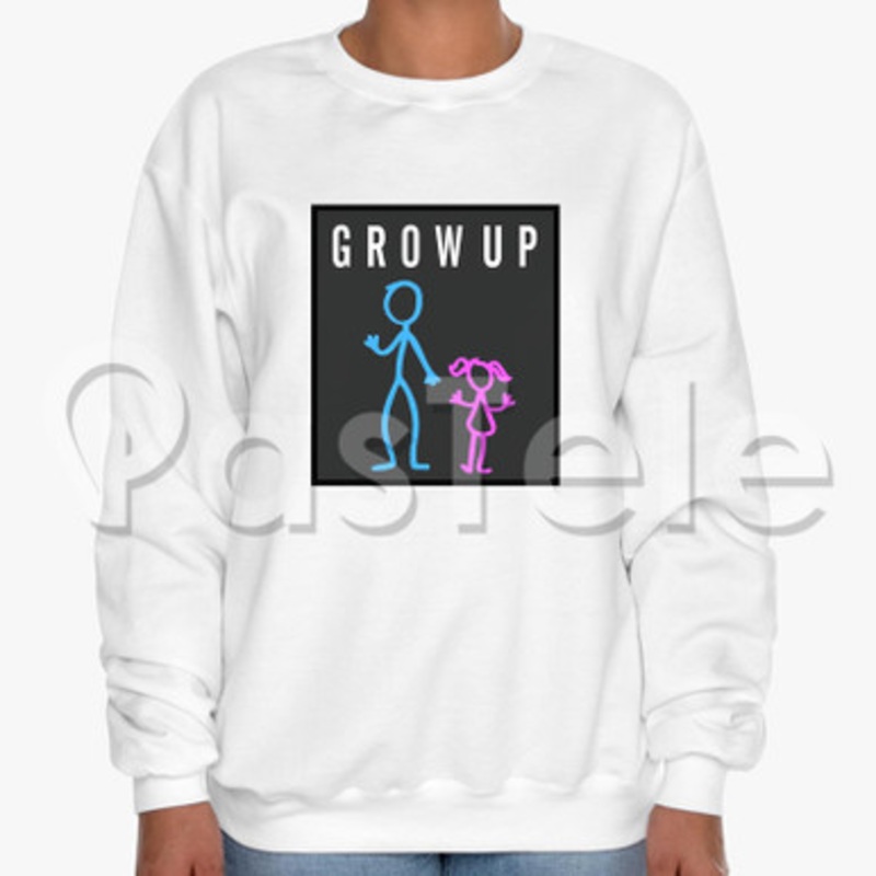 Olly Murs Grow Up Custom Unisex Crewneck Sweatshirt Cotton Polyester Fabric