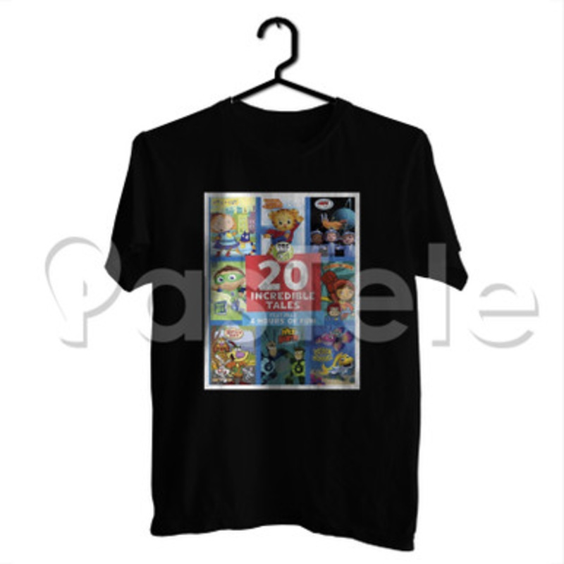 PBS Kids 20 Incredible Tales Custom Personalized T Shirt Tees Apparel Cloth Cotton Tee Shirt Shirts