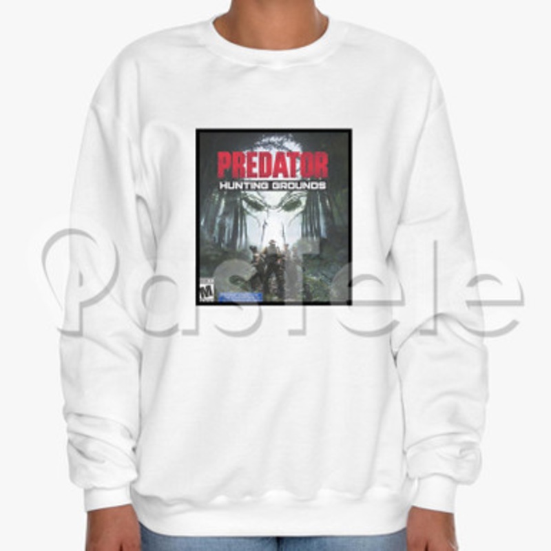 Predator Hunting Grounds Custom Unisex Crewneck Sweatshirt Cotton Polyester Fabric
