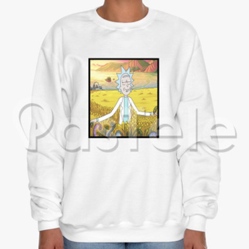 Rick Sanchez Custom Unisex Crewneck Sweatshirt Cotton Polyester Fabric