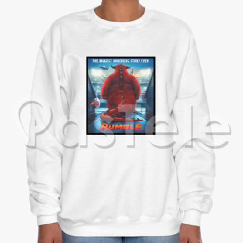 Rumble Custom Unisex Crewneck Sweatshirt Cotton Polyester Fabric