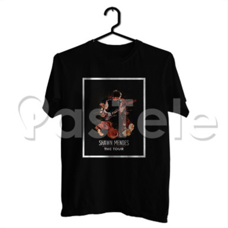 Shawn Mendes The Tour Custom Personalized T Shirt Tees Apparel Cloth Cotton Tee Shirt Shirts