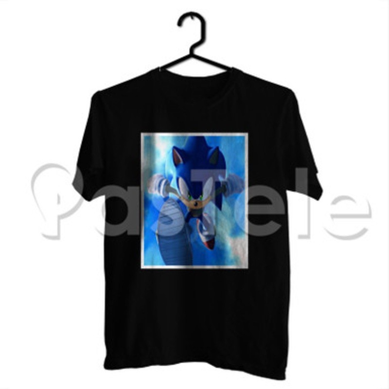 sonic hedgehog Custom Personalized T Shirt Tees Apparel Cloth Cotton Tee Shirt Shirts