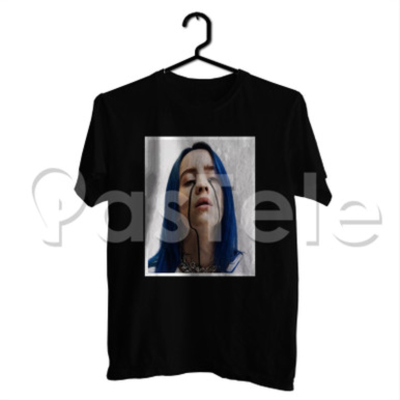 Billie Eilish 2 Custom Personalized T Shirt Tees Apparel Cotton Tee Shirt Shirts Cloth