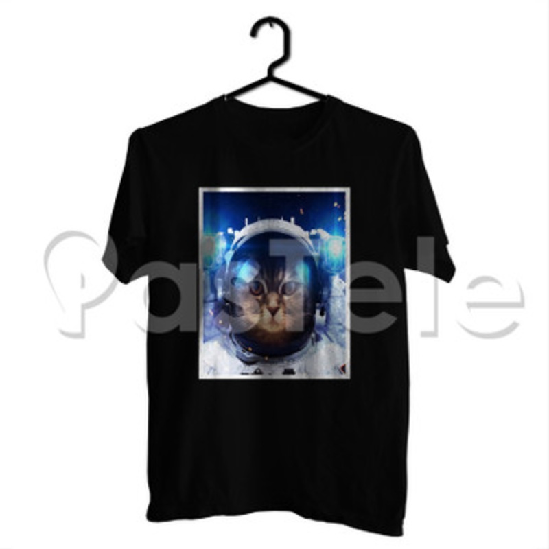 catstronaut Custom Personalized T Shirt Tees Apparel Cotton Tee Shirt Shirts Cloth