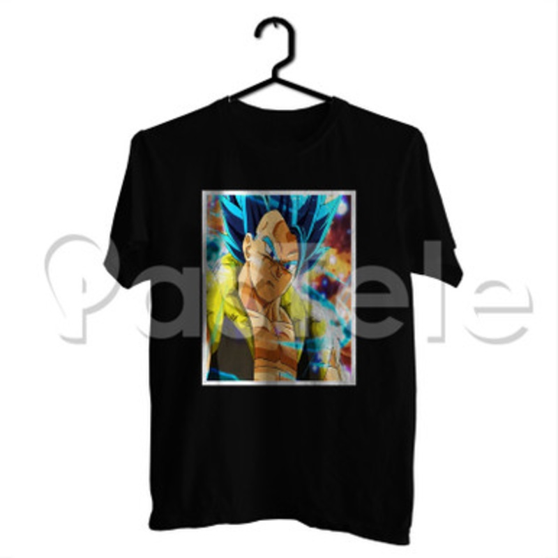 gogeta super saiyan blue Custom Personalized T Shirt Tees Apparel Cotton Tee Shirt Shirts Cloth