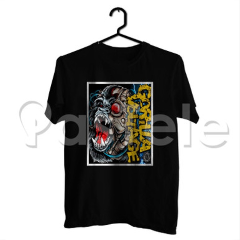 Gorilla Voltage Custom Personalized T Shirt Tees Apparel Cotton Tee Shirt Shirts Cloth