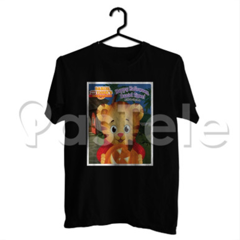 Happy Halloween Daniel Tiger Custom Personalized T Shirt Tees Apparel Cotton Tee Shirt Shirts Cloth