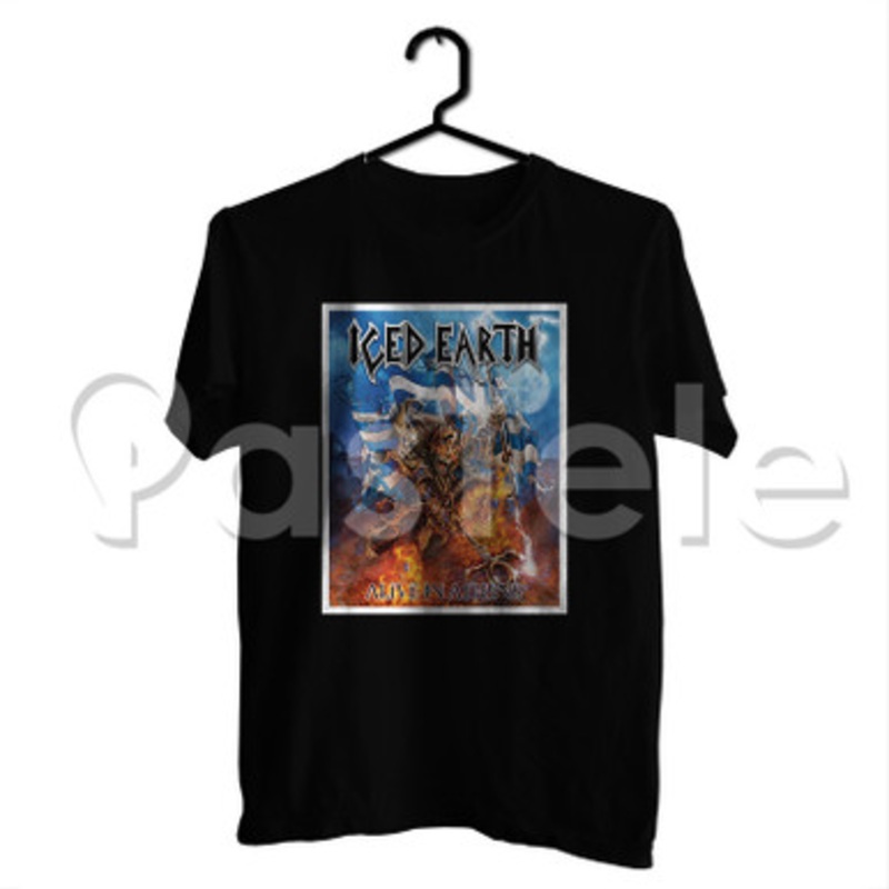 Iced Earth Alive In Athens Custom Personalized T Shirt Tees Apparel Cotton Tee Shirt Shirts Cloth