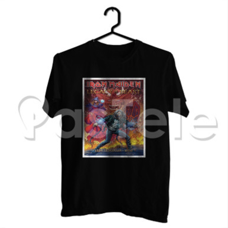 Iron Maiden Legacy of the Beast Custom Personalized T Shirt Tees Apparel Cotton Tee Shirt Shirts Cloth