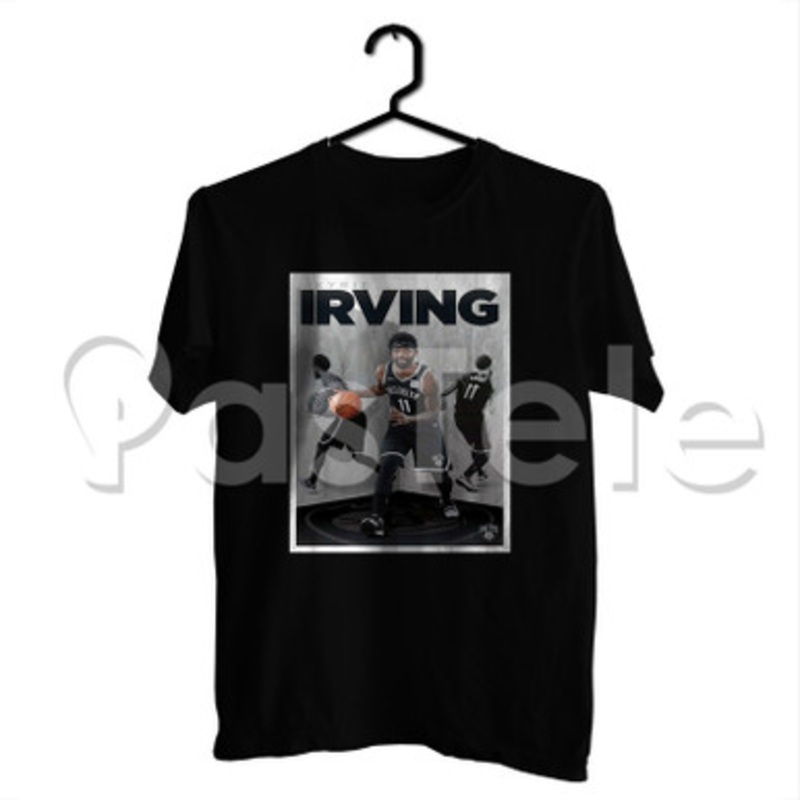 Kyrie Irving Brooklyn Nets NBA Custom Personalized T Shirt Tees Apparel Cloth Cotton Tee Shirt Shirts