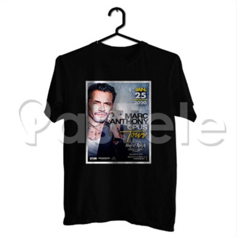 Marc Anthony Opus Tour Custom Personalized T Shirt Tees Apparel Cloth Cotton Tee Shirt Shirts