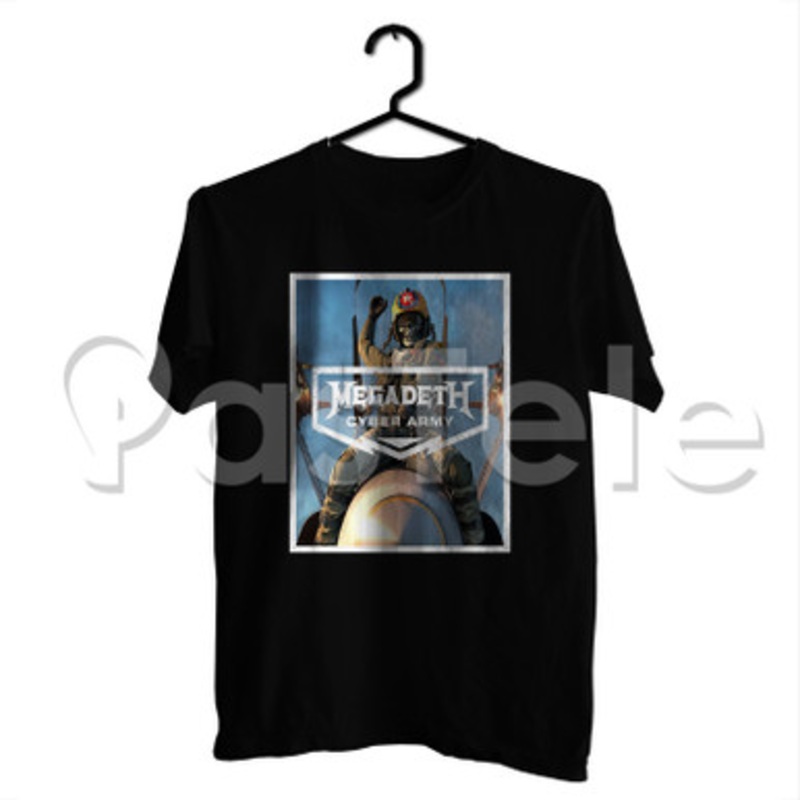 megadeth cyber army Custom Personalized T Shirt Tees Apparel Cloth Cotton Tee Shirt Shirts