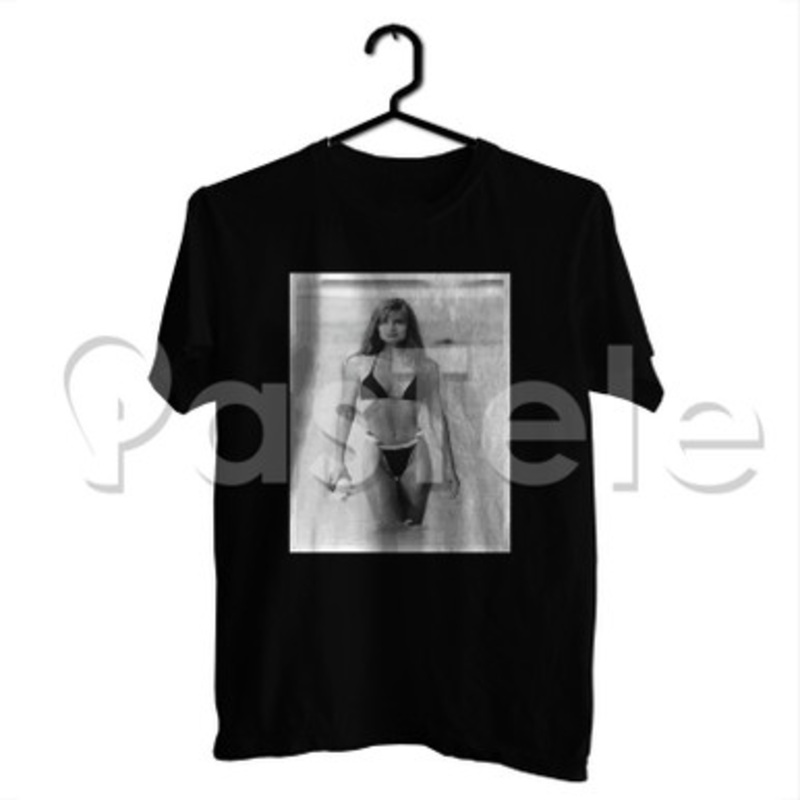 paulina porizkova swimsuit Custom Personalized T Shirt Tees Apparel Cloth Cotton Tee Shirt Shirts