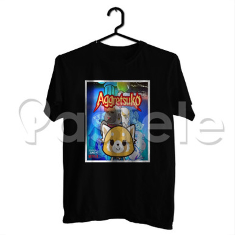Aggretsuko season 2 Custom Personalized T Shirt Tees Apparel Cotton Tee Shirt Shirts Cloth