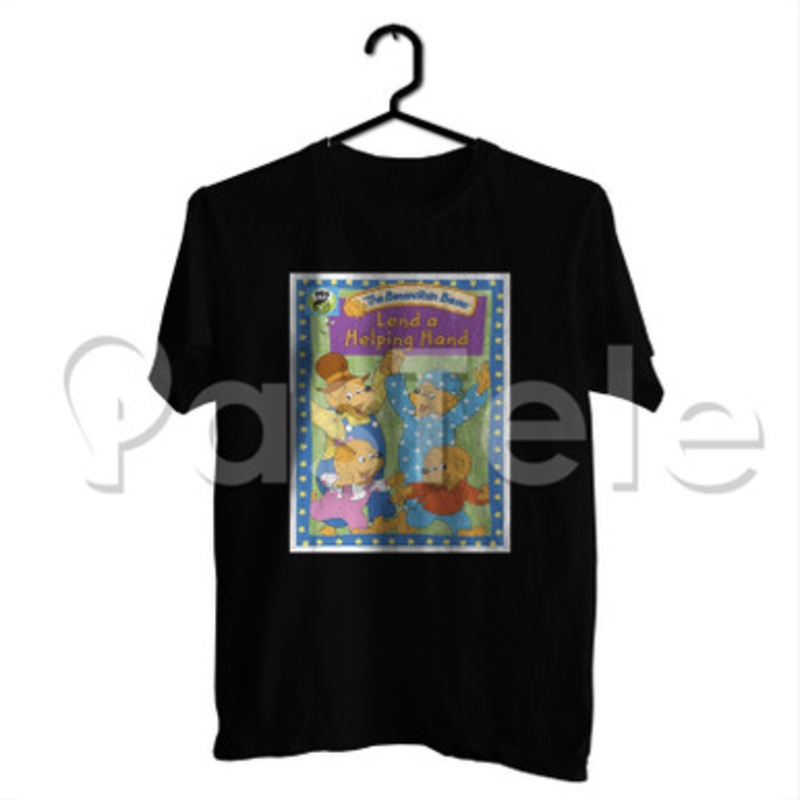 Berenstain Bears Lend a Helping Hand Custom Personalized T Shirt Tees Apparel Cotton Tee Shirt Shirts Cloth