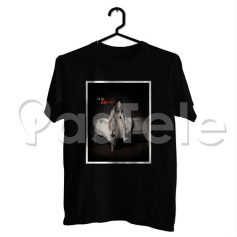 Billie Eilish bad guy Custom Personalized T Shirt Tees Apparel Cotton Tee Shirt Shirts Cloth