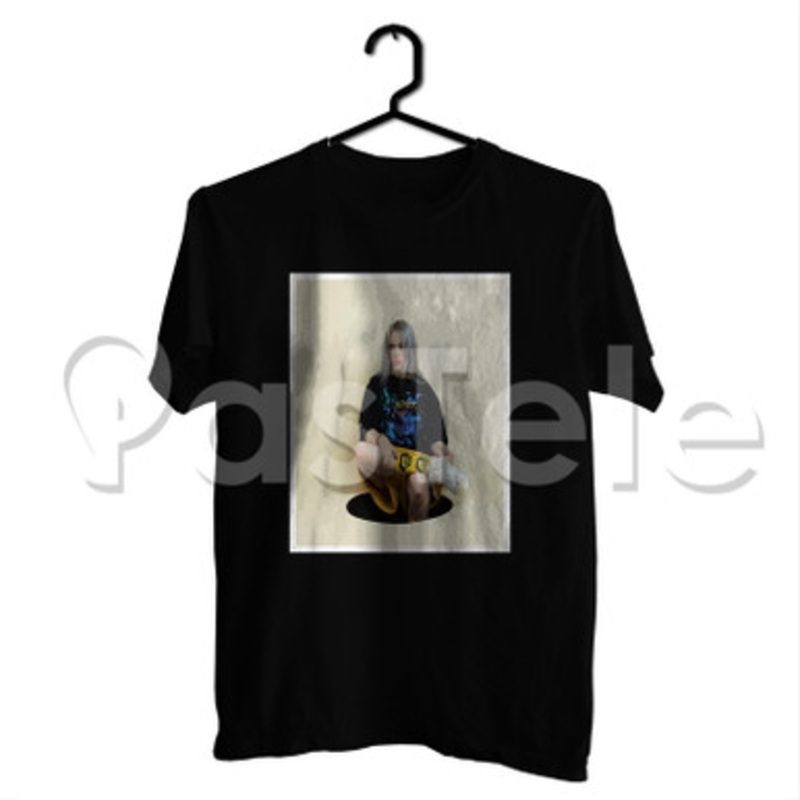 Billie Eilish Custom Personalized T Shirt Tees Apparel Cotton Tee Shirt Shirts Cloth