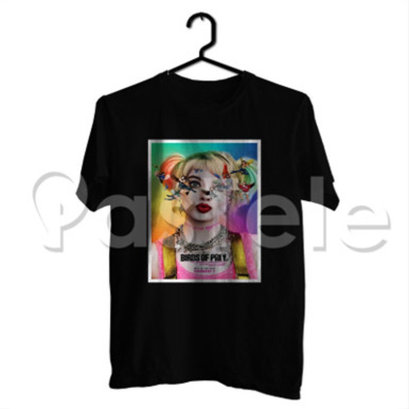 birds of prey poster harley queen Custom Personalized T Shirt Tees Apparel Cotton Tee Shirt Shirts Cloth