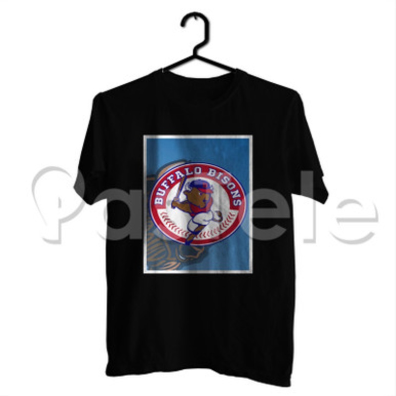Buffalo Bisons Custom Personalized T Shirt Tees Apparel Cotton Tee Shirt Shirts Cloth