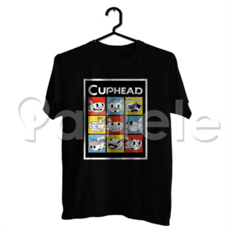 Cuphead 2 Custom Personalized T Shirt Tees Apparel Cotton Tee Shirt Shirts Cloth