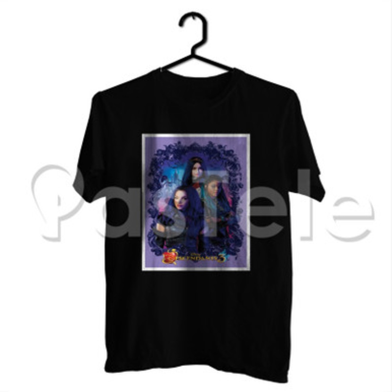 Disney Descendants 3 Custom Personalized T Shirt Tees Apparel Cotton Tee Shirt Shirts Cloth
