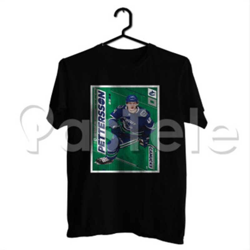Elias Pettersson Vancouver Canucks NHL Custom Personalized T Shirt Tees Apparel Cotton Tee Shirt Shirts Cloth