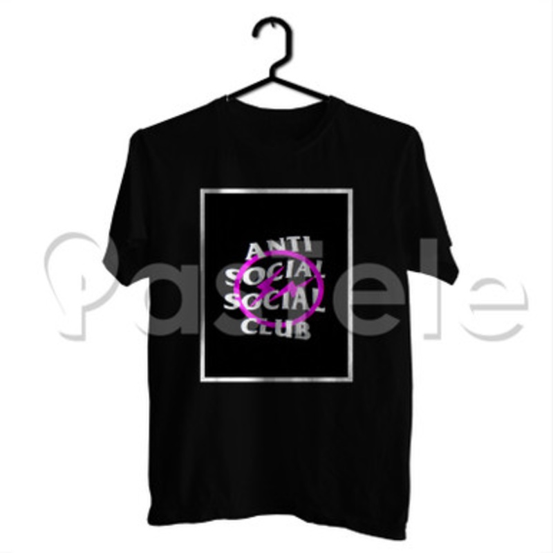 Fragment x Anti Social Social Club Custom Personalized T Shirt Tees Apparel Cotton Tee Shirt Shirts Cloth