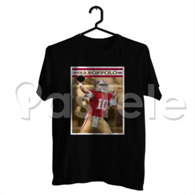 Jimmy Garoppolo NFL San Francisco 49ers Custom Personalized T Shirt Tees Apparel Cotton Tee Shirt Shirts Cloth